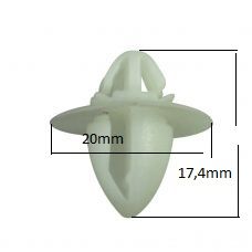 DOBLO KAPI ÇITA KLİPSİ (ADIM PLASTIK)