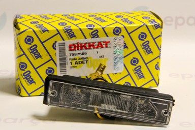 88DKŞ (OPAR) PLAKA LAMBASI