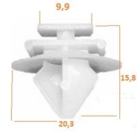 FIORINO/FLUENCE YAN ÇITA KLİPS